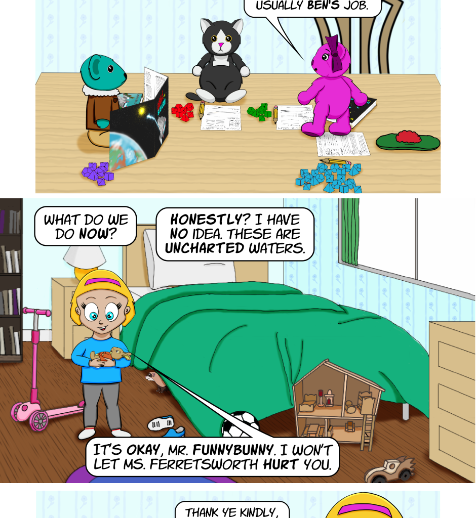 Fuzzy Knights - Episode 6, Page 1: Episode 5: Unexpected Consequences