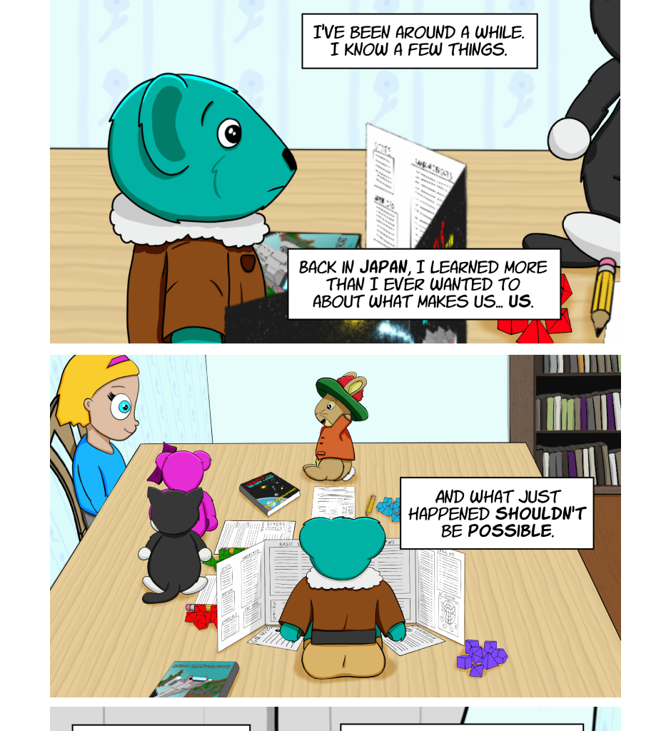 Fuzzy Knights - Episode 7, Page 1: Episode 6: Epic Mossfoot Speech