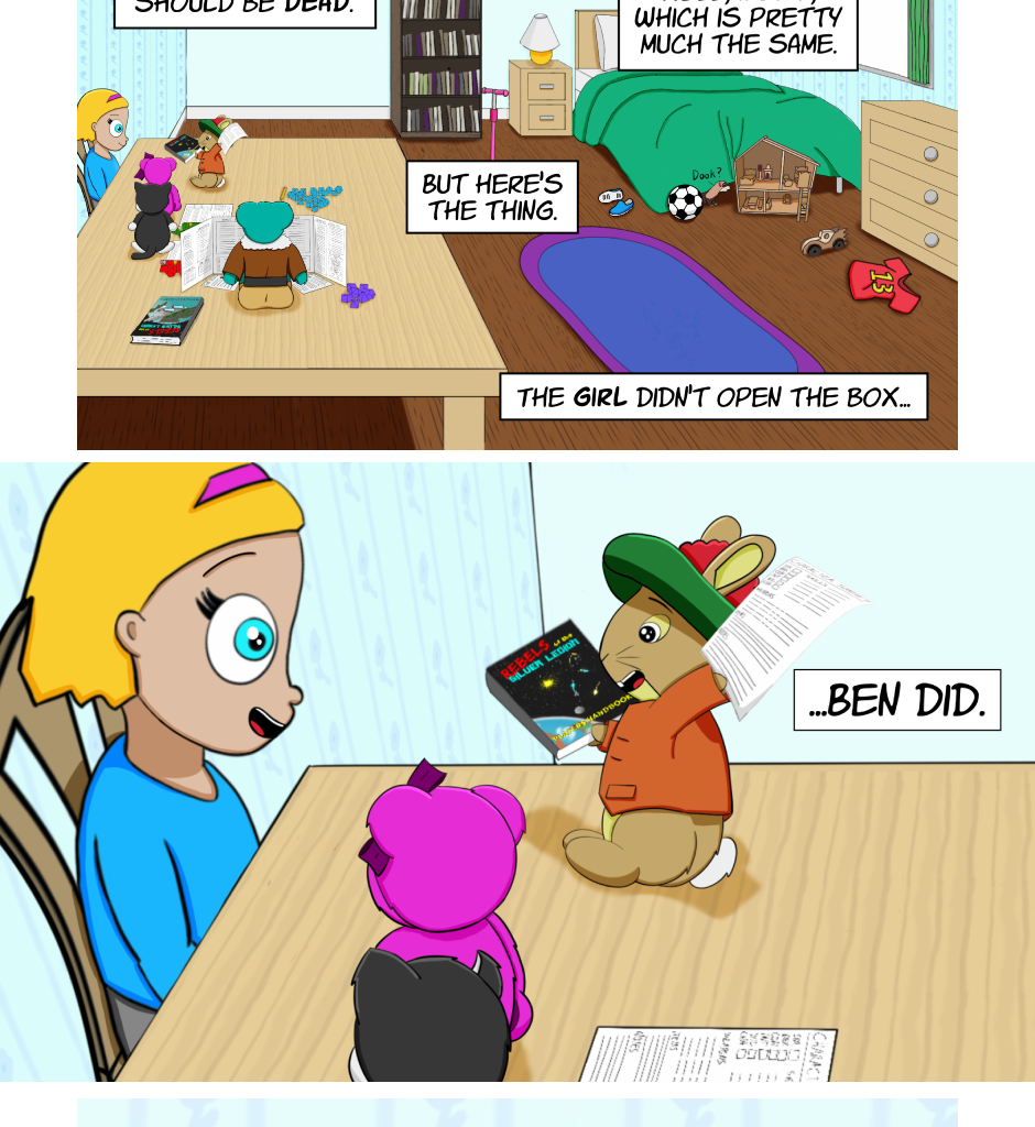 Fuzzy Knights - Episode 7, Page 1: Episode 6: Epic Mossfoot Speech