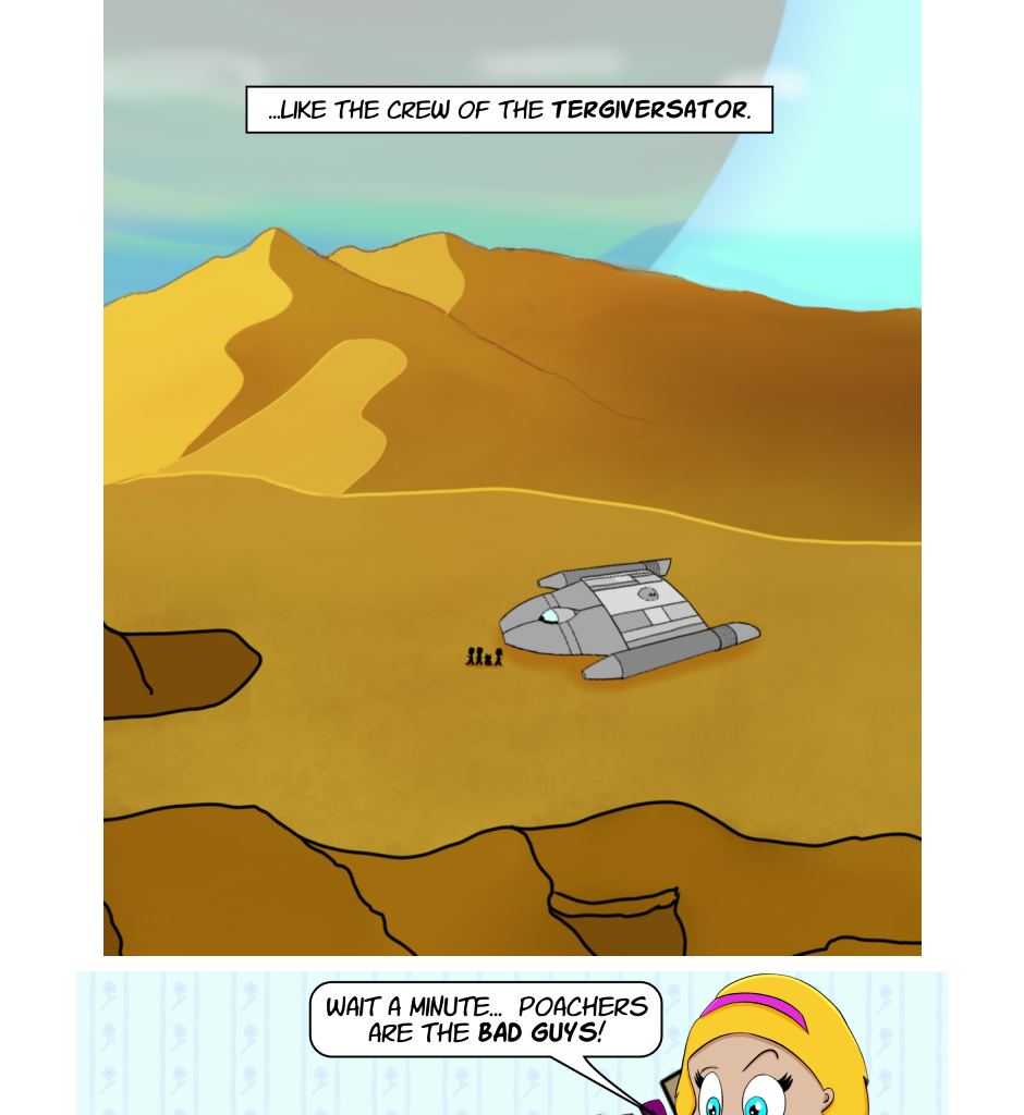 Fuzzy Knights - Episode 9, Page 1: Episode 8: A Roc'y Start