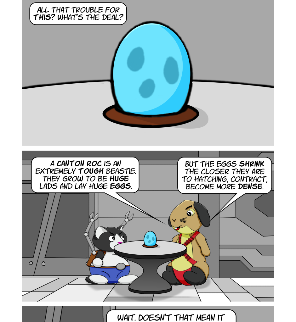 Fuzzy Knights - Episode 10, Page 1: Episode 9: Roc Solid Information