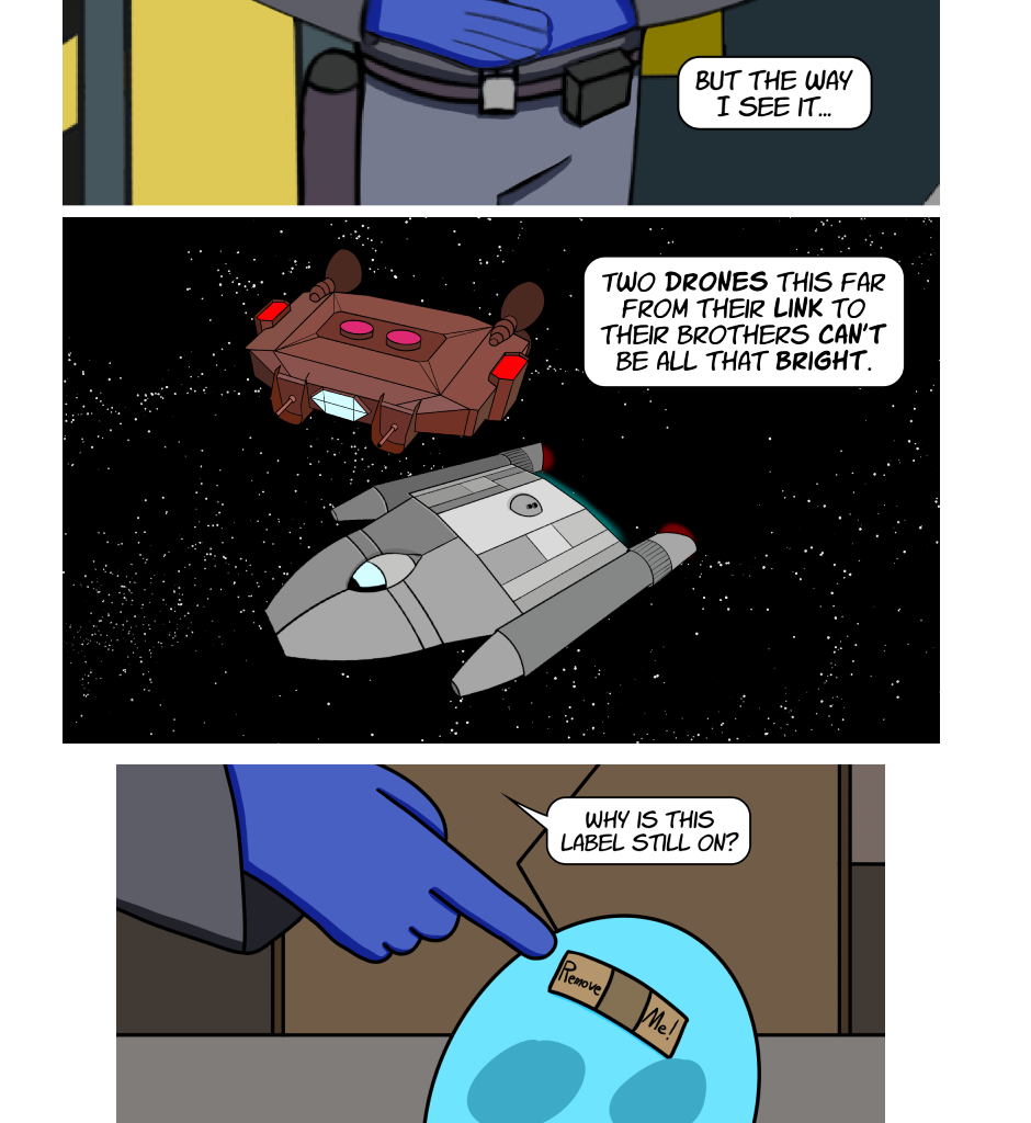 Fuzzy Knights - Episode 11, Page 1: Episode 10: It's a Hard Roc Life