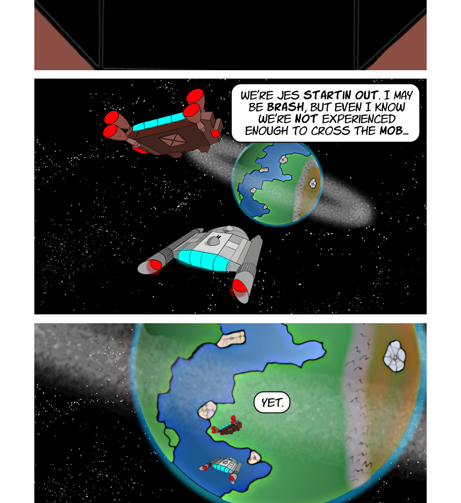 Fuzzy Knights - Episode 14, Page 1: Episode 13: Roc Bottom