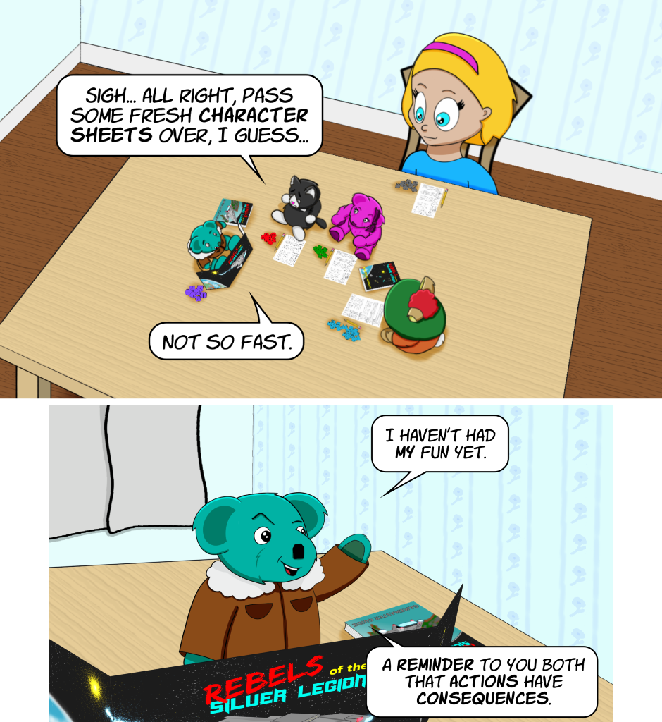 Fuzzy Knights - Episode 16, Page 1: Episode 15: Roc and Roll