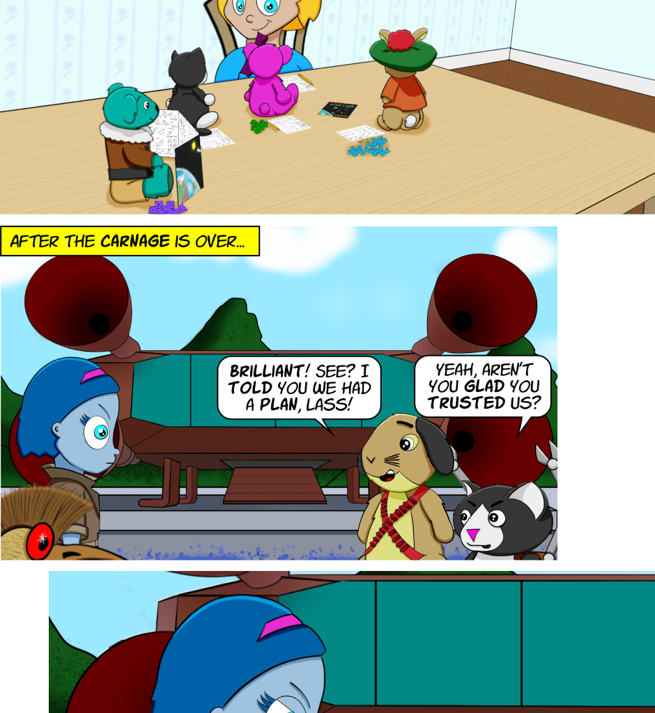 Fuzzy Knights - Episode 16, Page 1: Episode 15: Roc and Roll