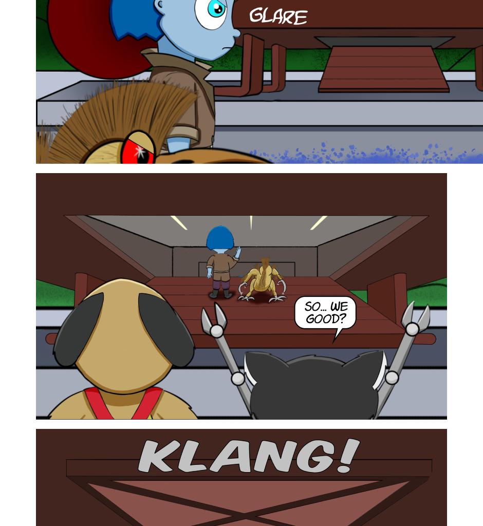 Fuzzy Knights - Episode 16, Page 1: Episode 15: Roc and Roll