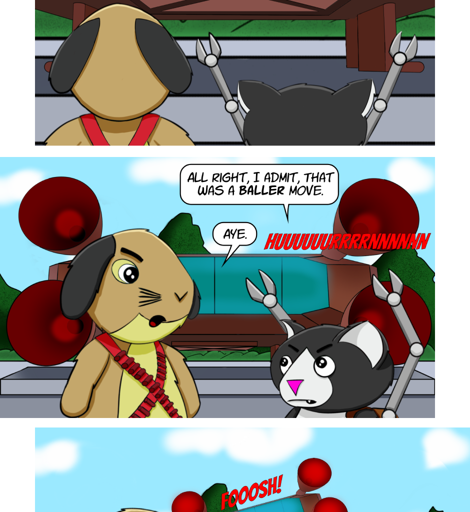 Fuzzy Knights - Episode 16, Page 1: Episode 15: Roc and Roll