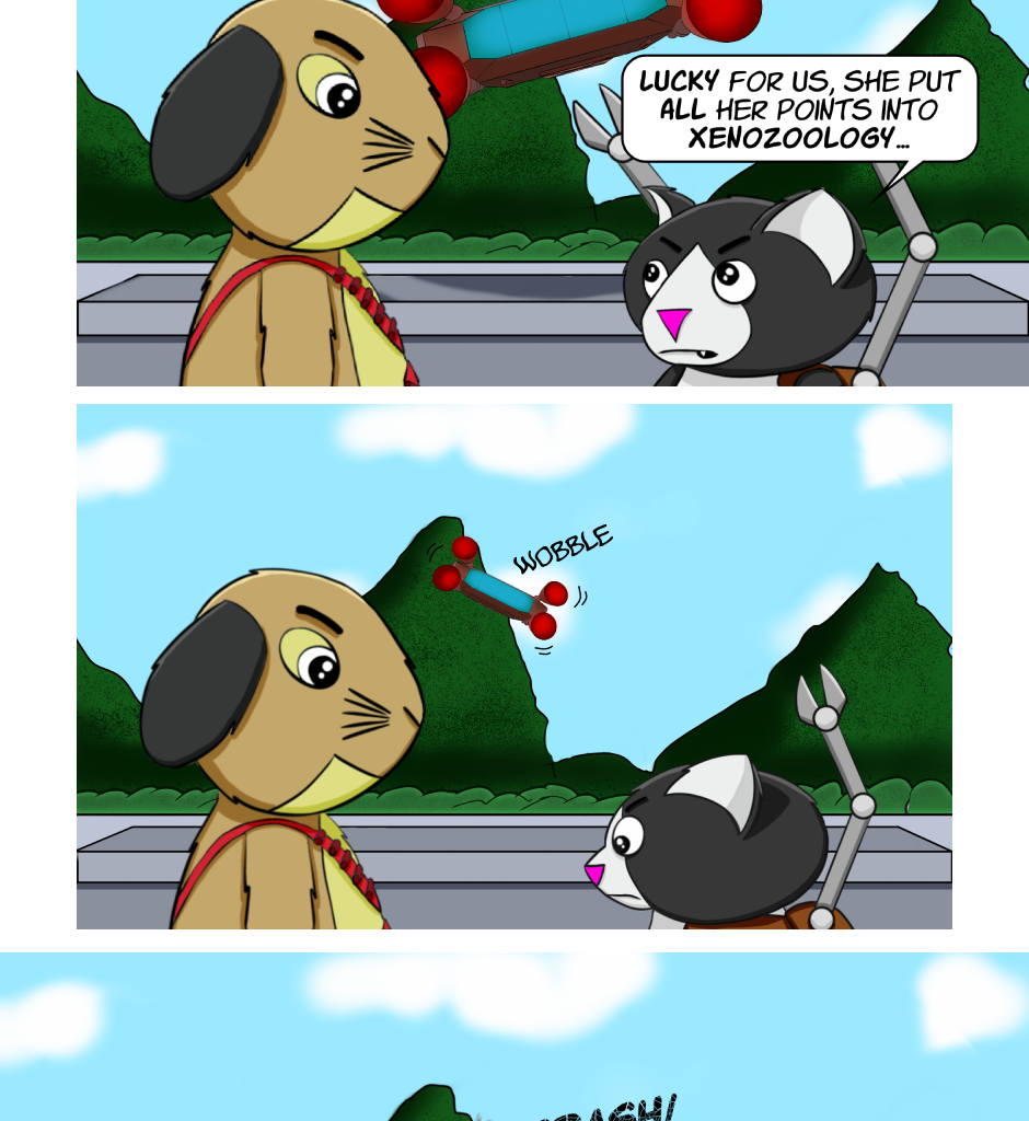 Fuzzy Knights - Episode 16, Page 1: Episode 15: Roc and Roll