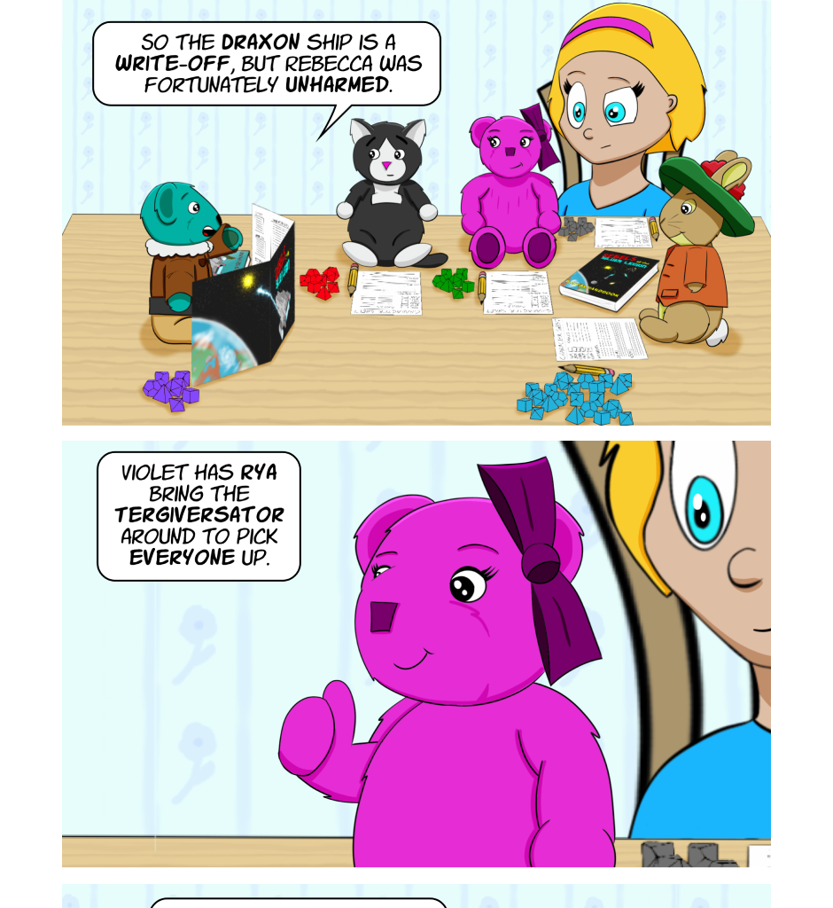 Fuzzy Knights - Episode 17, Page 1: Episode 16: After Action Report