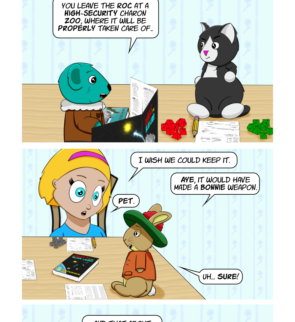 Fuzzy Knights - Episode 17, Page 1: Episode 16: After Action Report