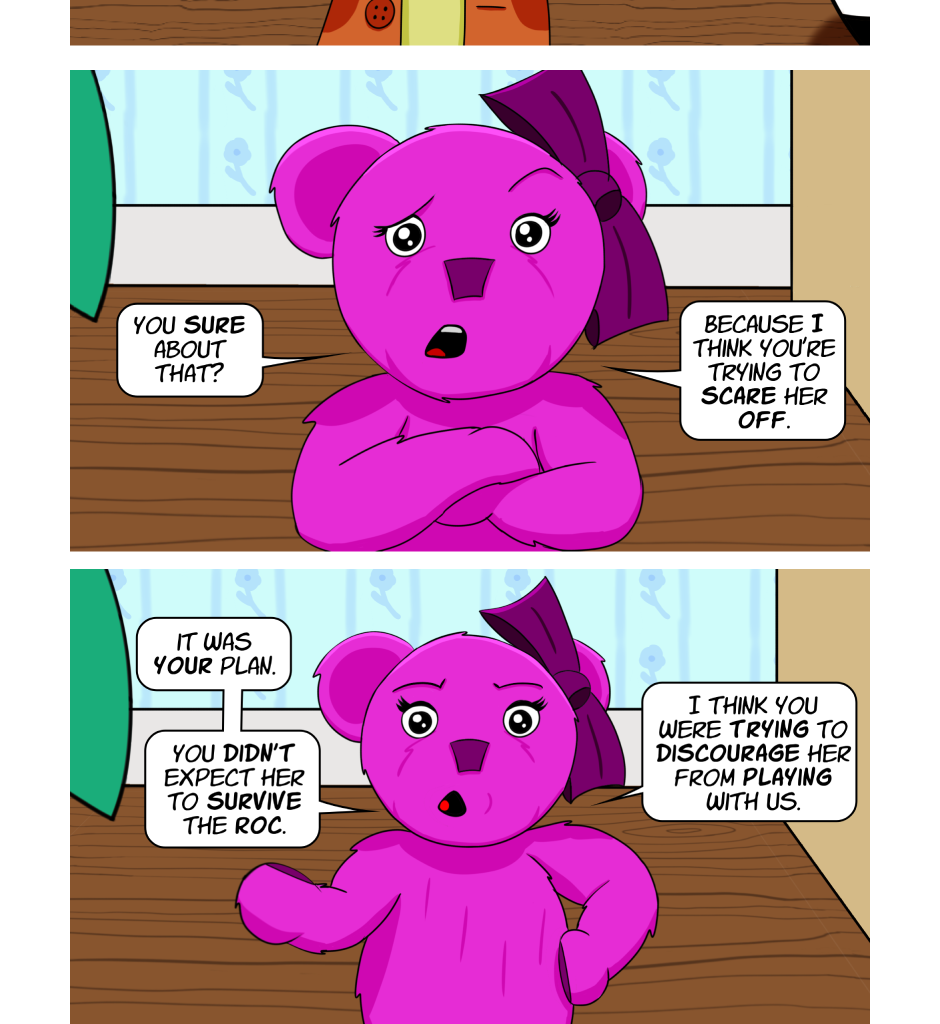 Fuzzy Knights - Episode 18, Page 1: Episode 17: A Question of Worth