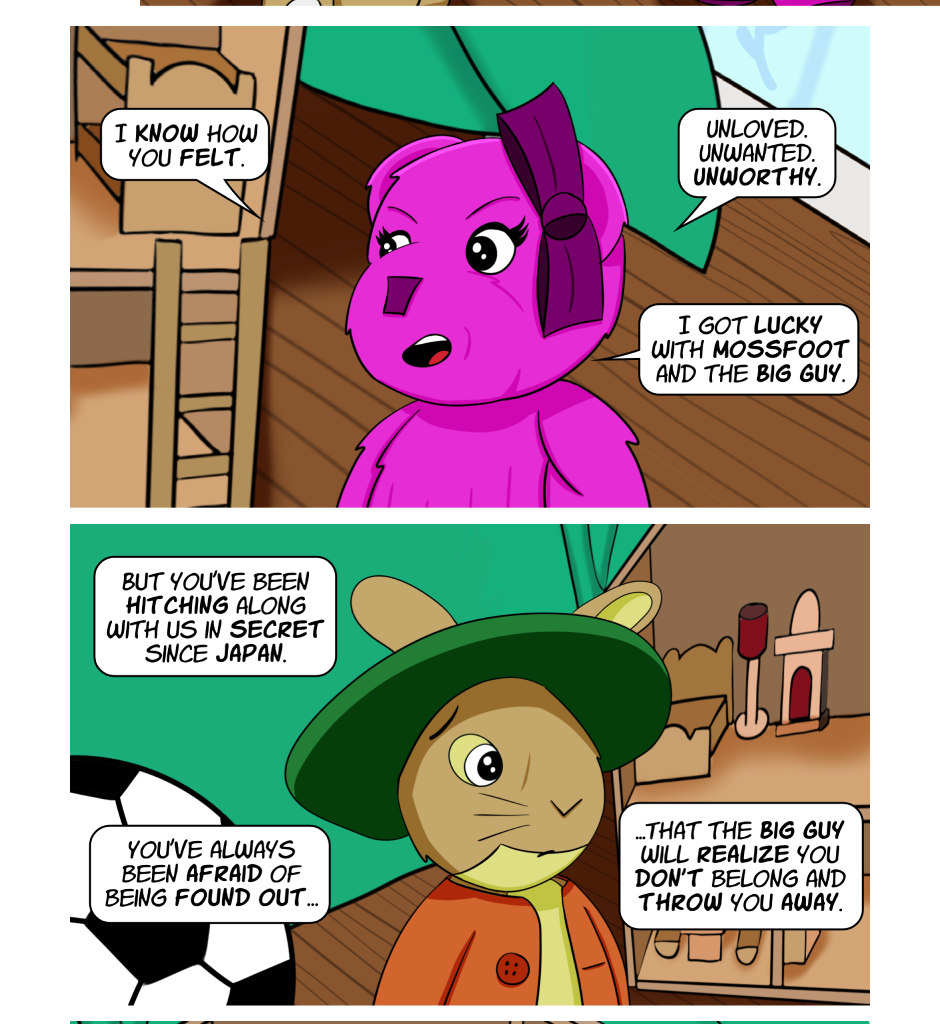 Fuzzy Knights - Episode 18, Page 1: Episode 17: A Question of Worth