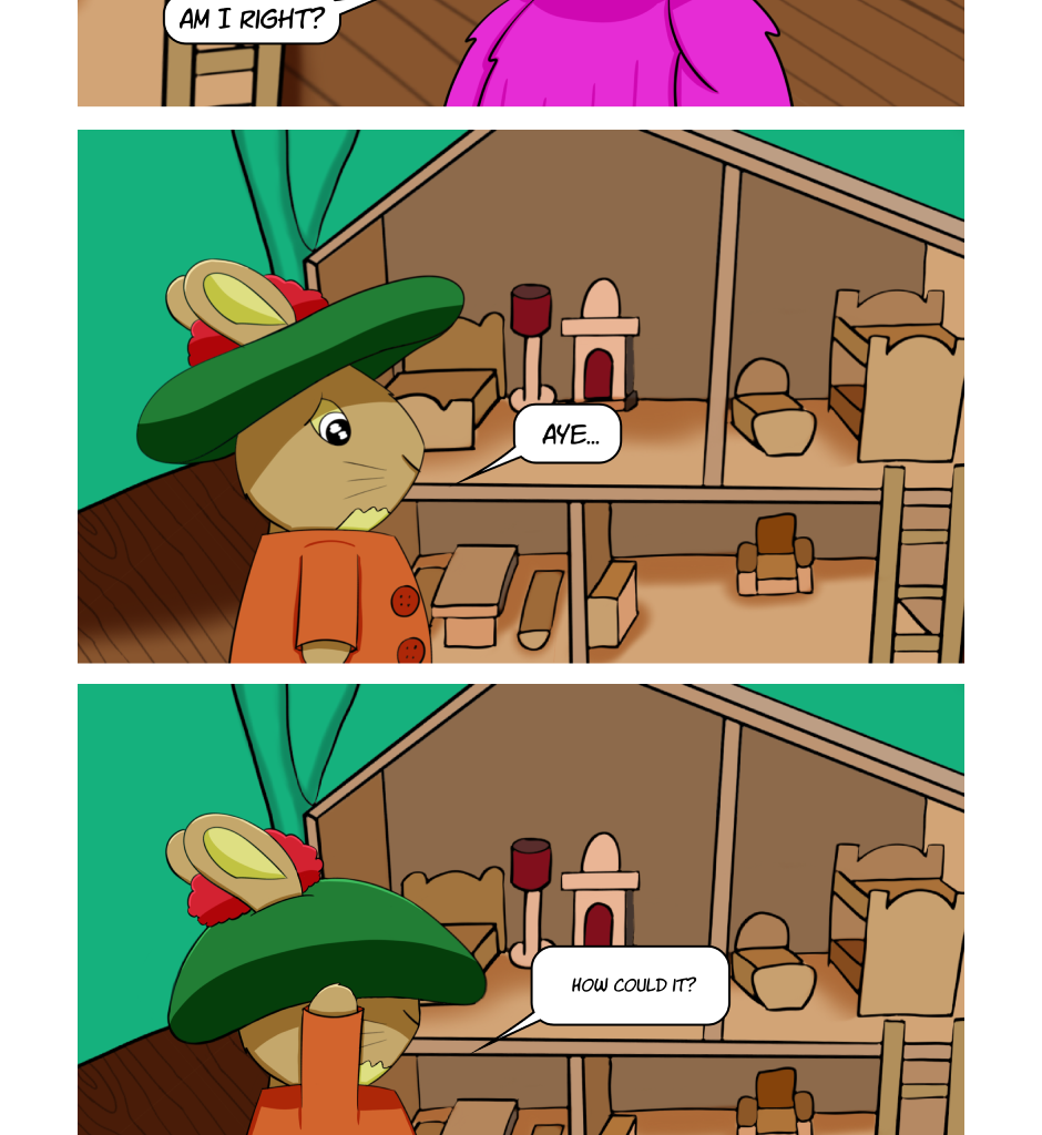 Fuzzy Knights - Episode 18, Page 1: Episode 17: A Question of Worth