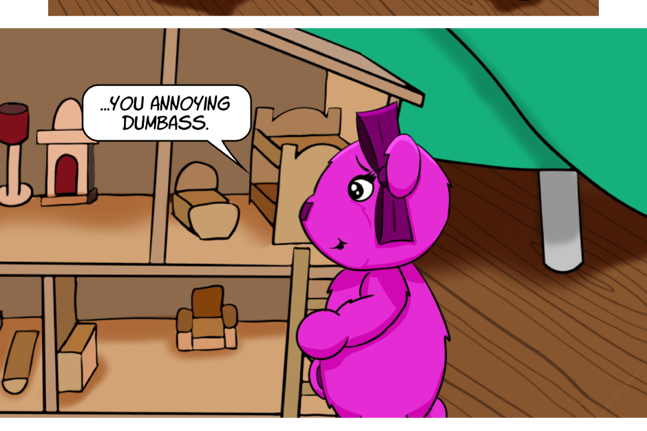 Fuzzy Knights - Episode 18, Page 1: Episode 17: A Question of Worth