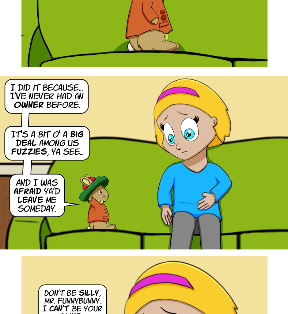 Fuzzy Knights - Episode 19, Page 1: Episode 18: The Unicorn