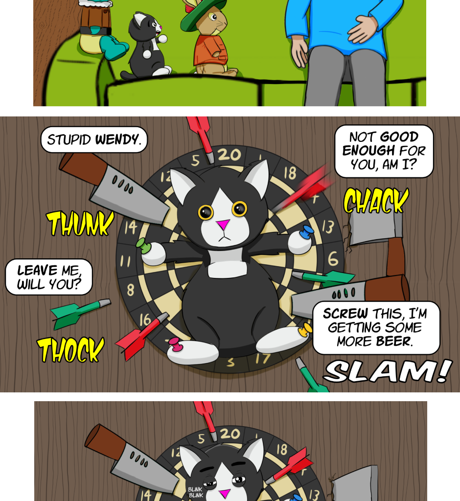 Fuzzy Knights - Episode 19, Page 1: Episode 18: The Unicorn