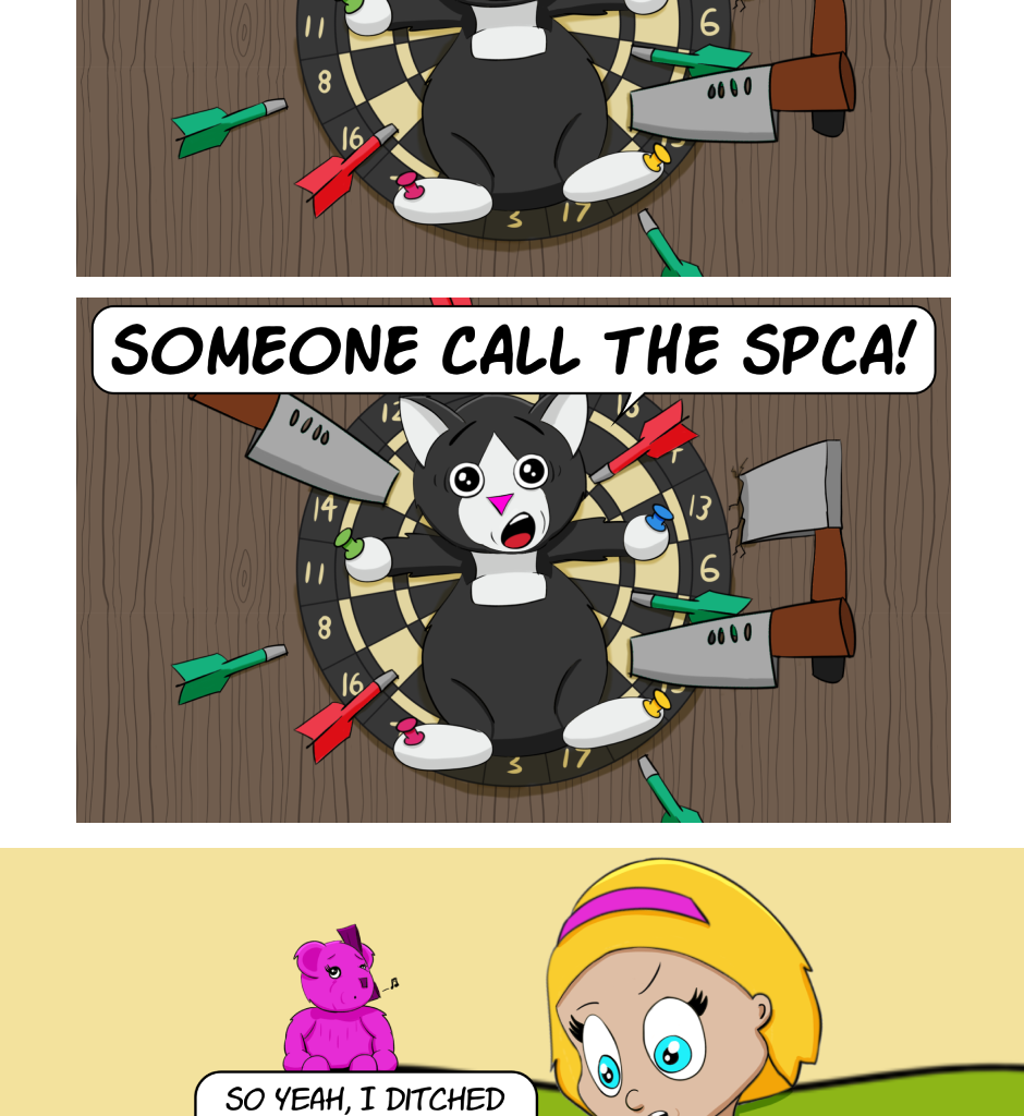 Fuzzy Knights - Episode 19, Page 1: Episode 18: The Unicorn