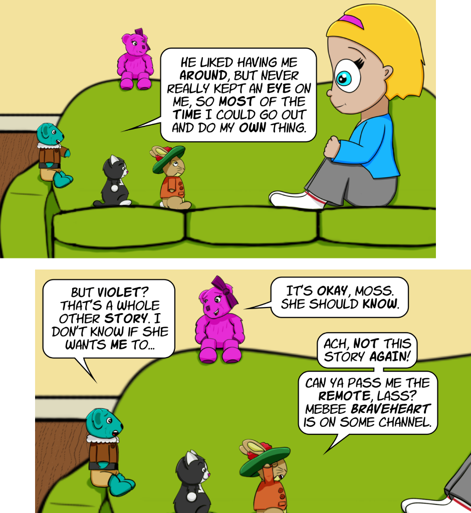 Fuzzy Knights - Episode 20, Page 1: Episode 19: Getting to Know You