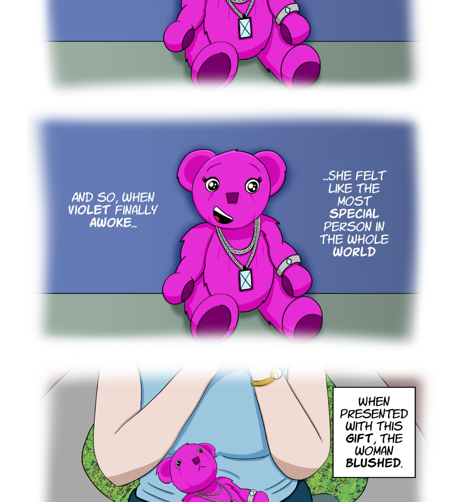 Fuzzy Knights - Episode 21, Page 1: Episode 20: Violet's Story