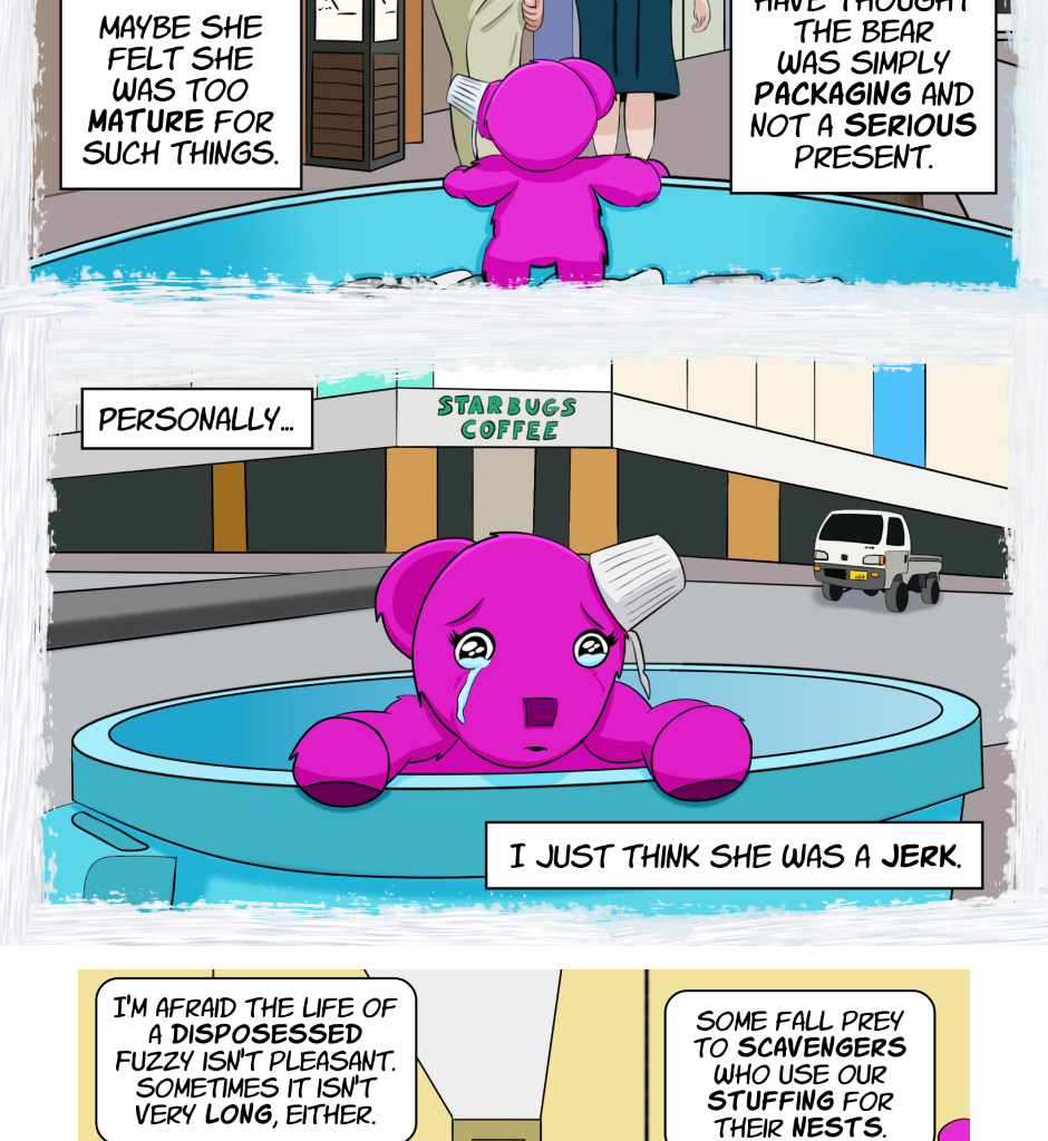 Fuzzy Knights - Episode 21, Page 1: Episode 20: Violet's Story