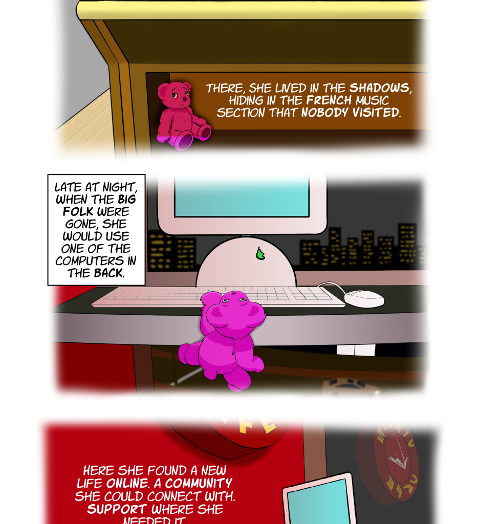 Fuzzy Knights - Episode 21, Page 1: Episode 20: Violet's Story
