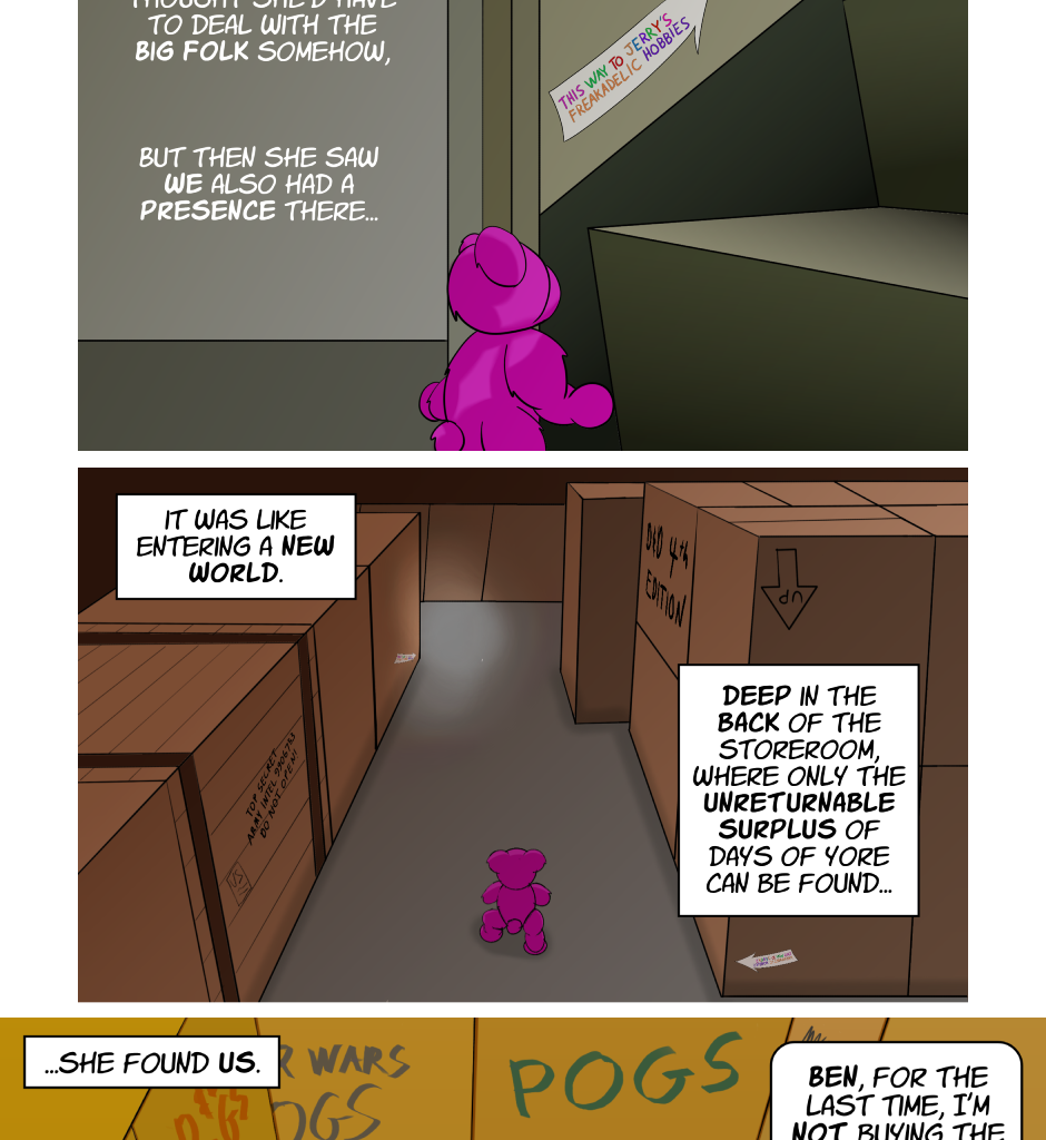 Fuzzy Knights - Episode 22, Page 1: Episode 21: When Violet Met Mossfoot...