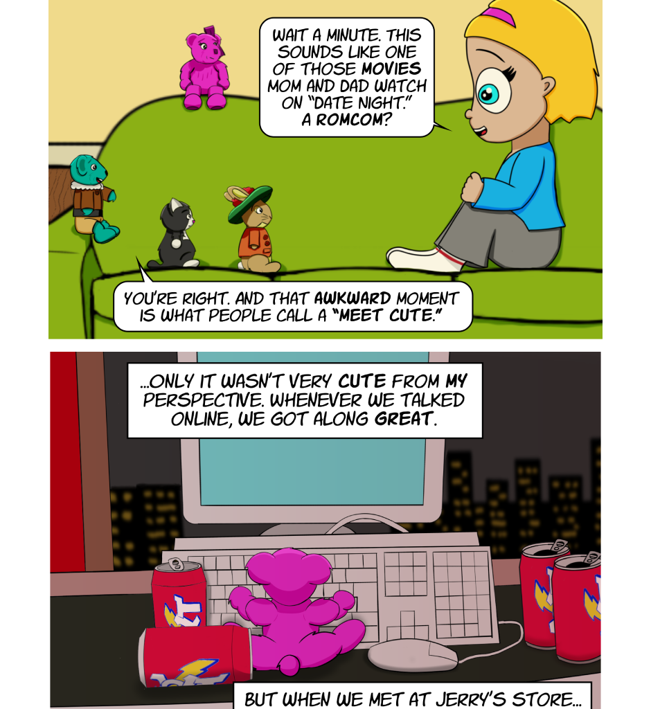 Fuzzy Knights - Episode 23, Page 1: Episode 22: ...And Other RomComs