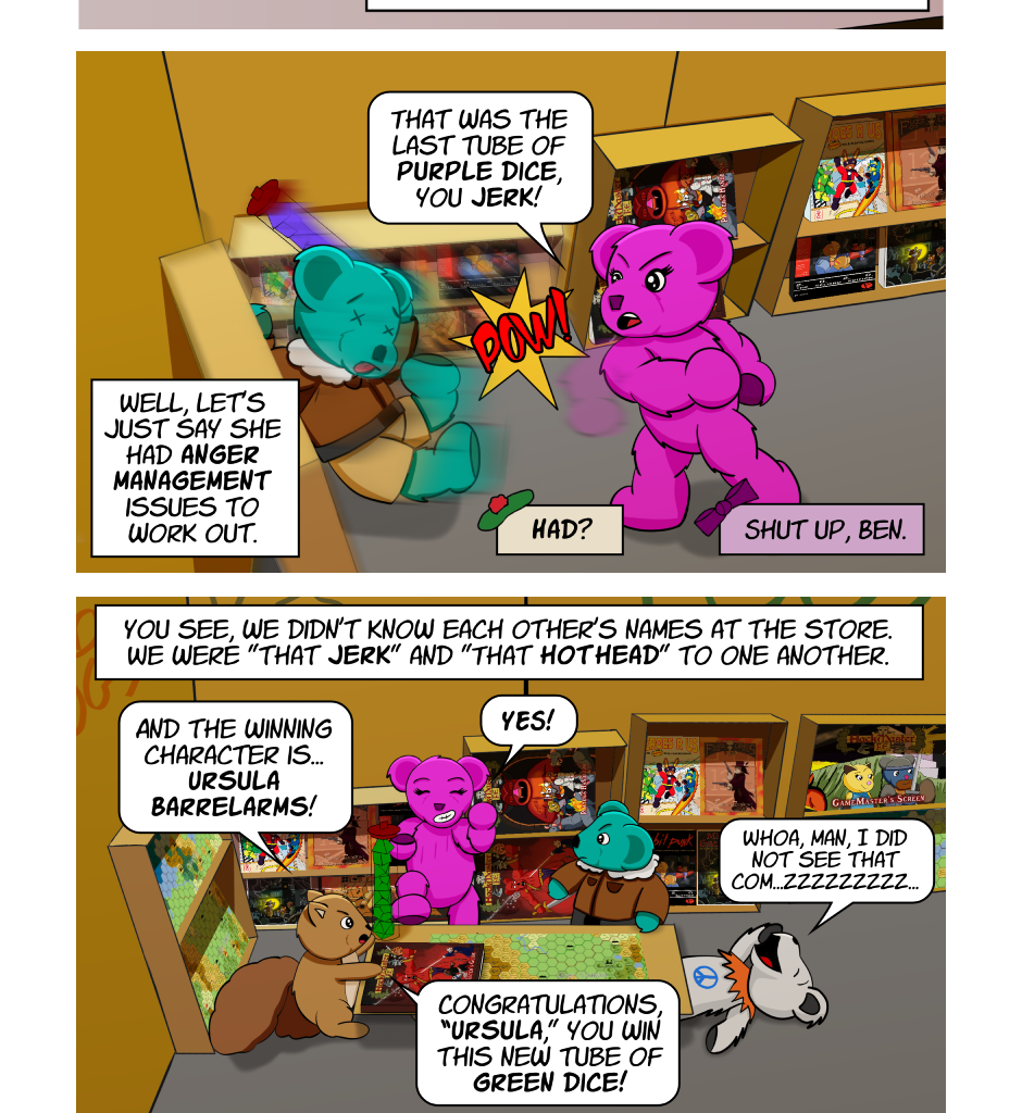 Fuzzy Knights - Episode 23, Page 1: Episode 22: ...And Other RomComs