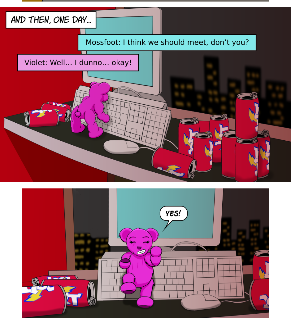 Fuzzy Knights - Episode 23, Page 1: Episode 22: ...And Other RomComs