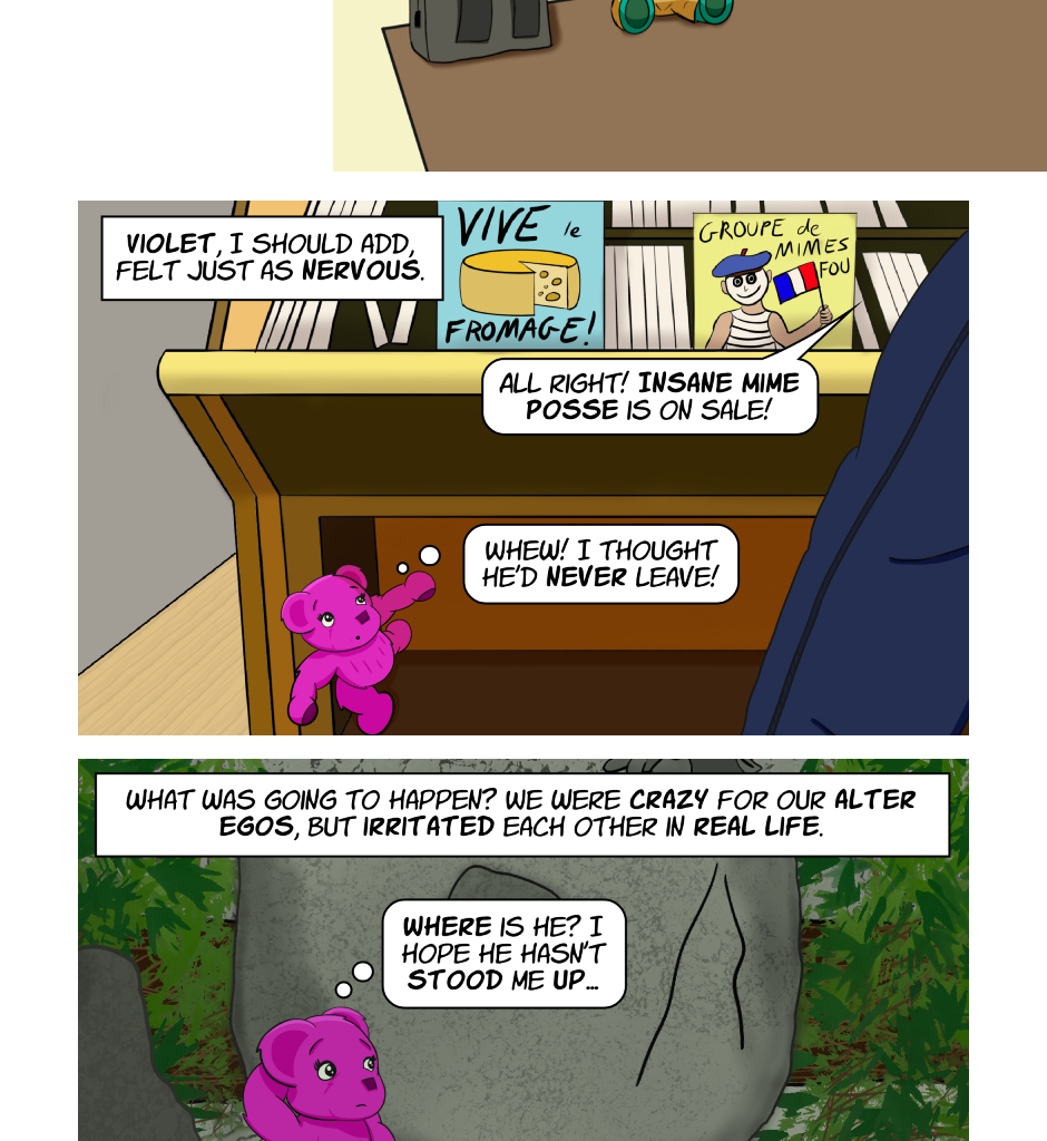 Fuzzy Knights - Episode 23, Page 1: Episode 22: ...And Other RomComs