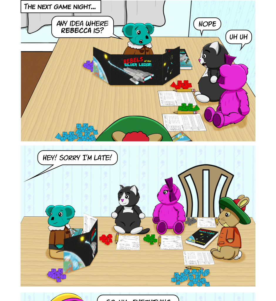 Fuzzy Knights - Episode 25, Page 1: Episode 24: Worth a Shot