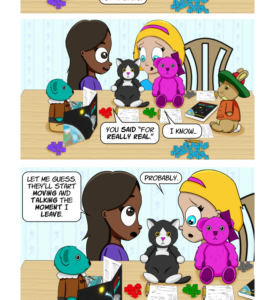 Fuzzy Knights - Episode 25, Page 1: Episode 24: Worth a Shot