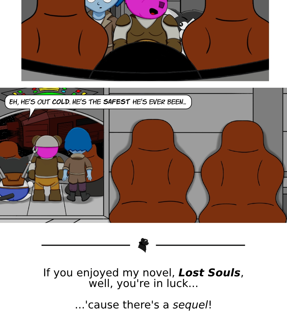 Fuzzy Knights - Episode 26, Page 1: Episode 25: I've Got A Bad Feeling About This...