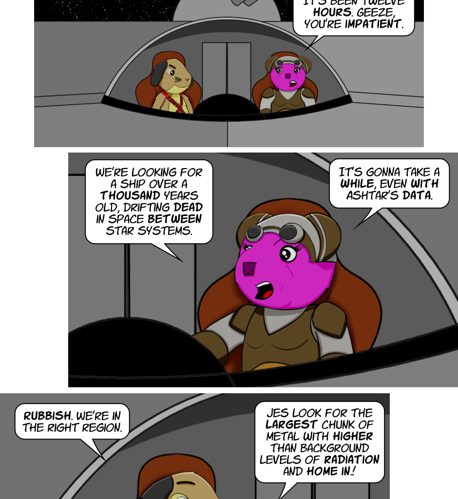 Fuzzy Knights - Episode 27, Page 1: Episode 26: Under Pressure