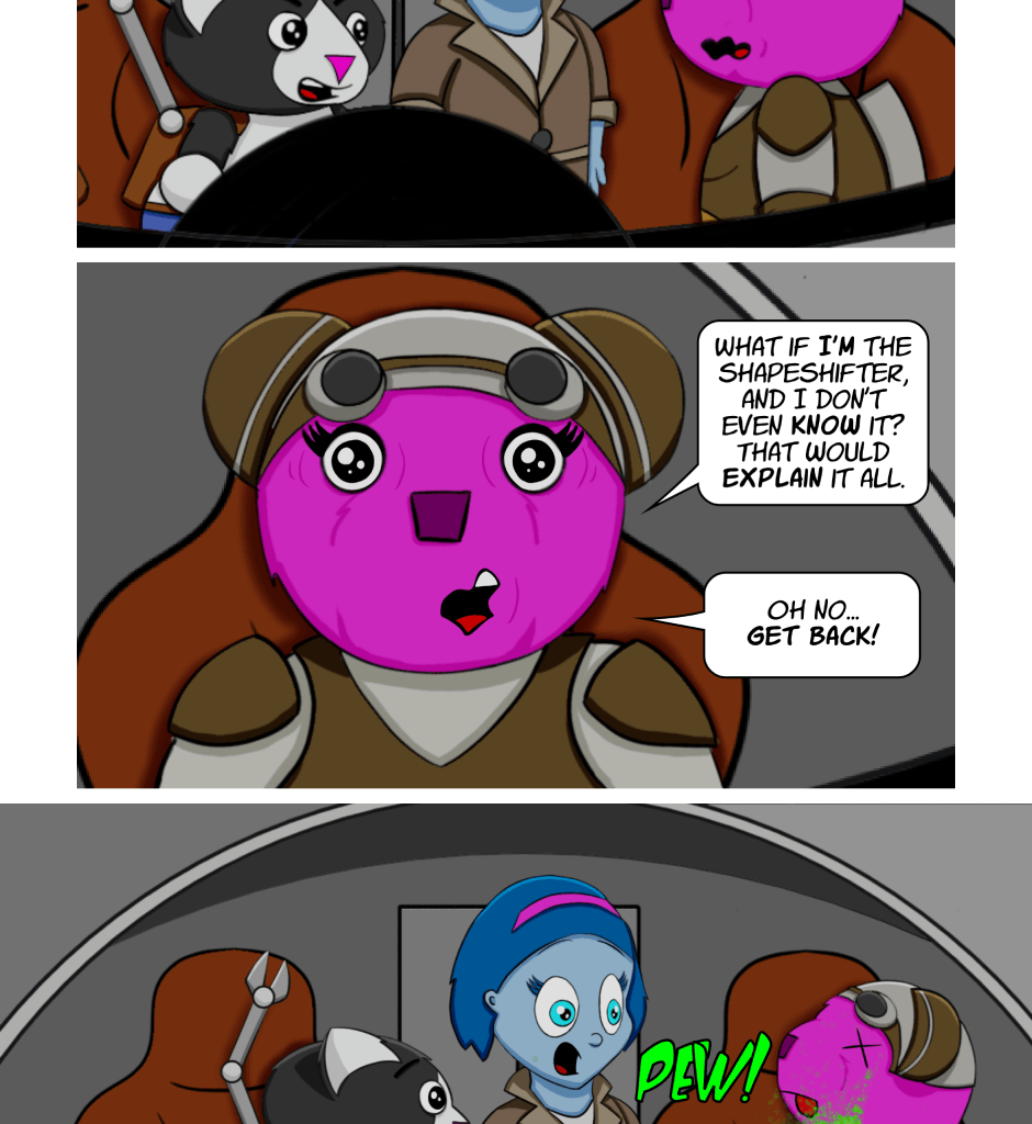 Fuzzy Knights - Episode 27, Page 1: Episode 26: Under Pressure