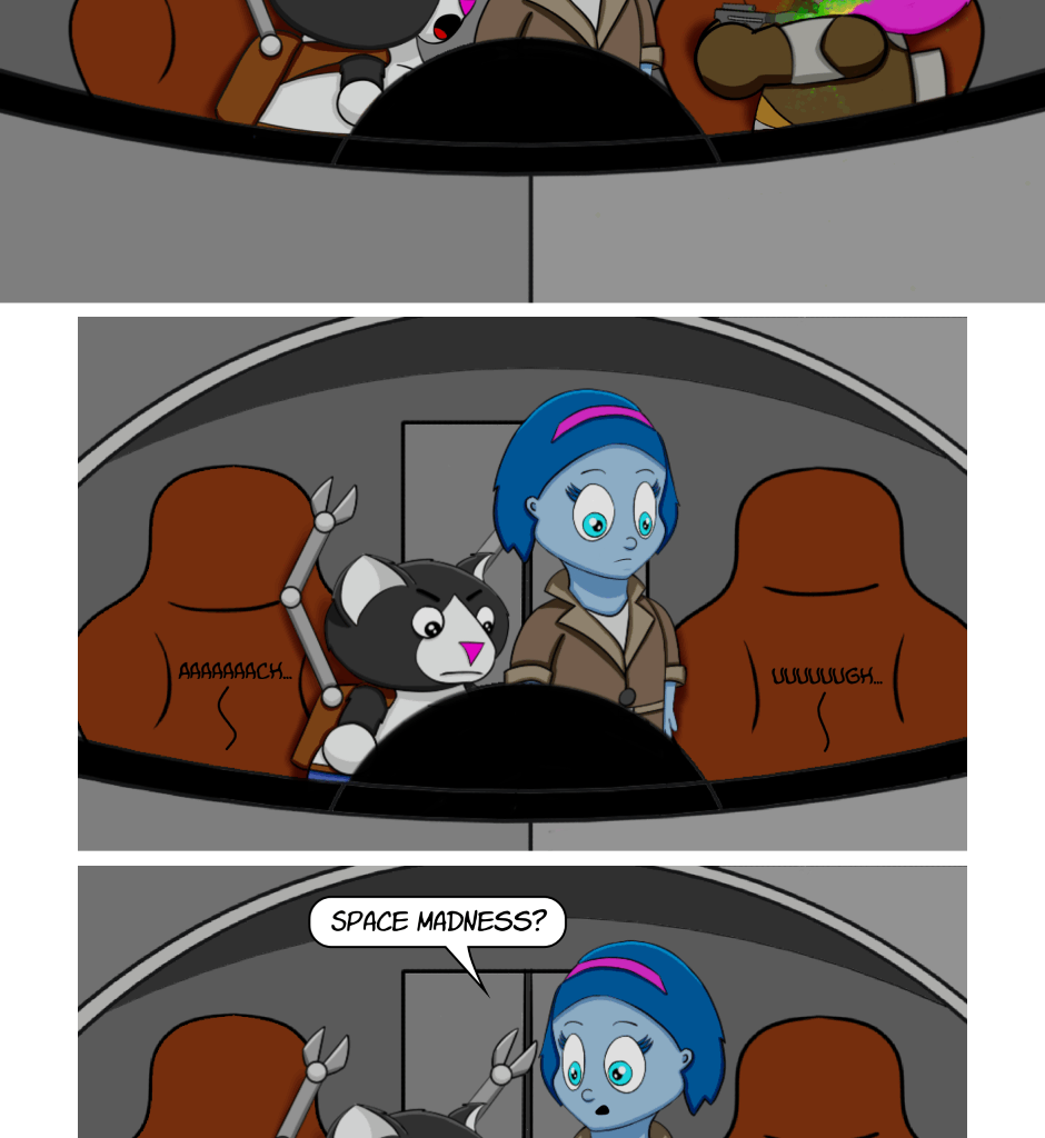 Fuzzy Knights - Episode 27, Page 1: Episode 26: Under Pressure