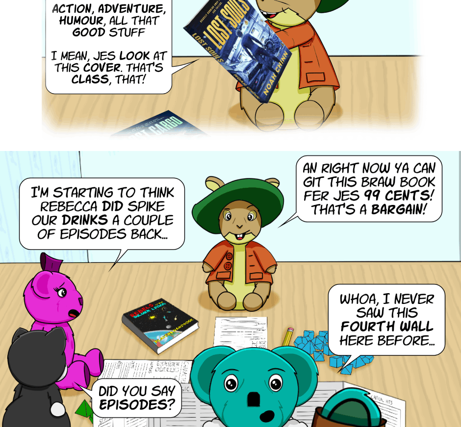 Fuzzy Knights - Episode 27, Page 1: Episode 26: Under Pressure