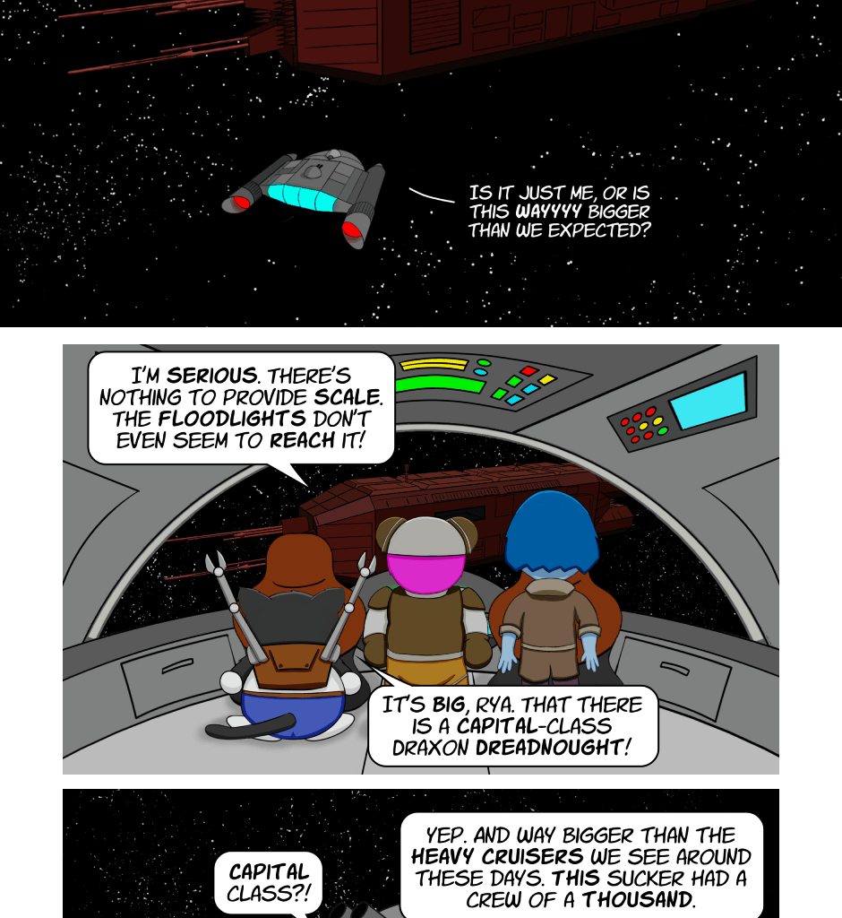 Fuzzy Knights - Episode 28, Page 1: Episode 27: In the Deep Dark