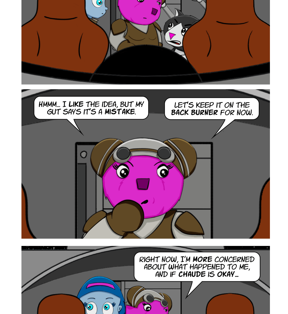 Fuzzy Knights - Episode 28, Page 1: Episode 27: In the Deep Dark