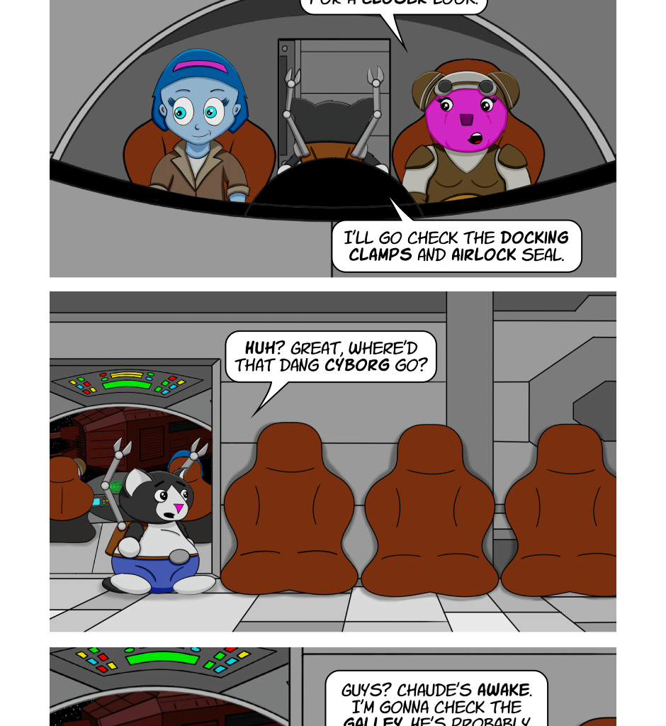 Fuzzy Knights - Episode 29, Page 1: Episode 28: Whatever Happened to Mr. Funnybunny?