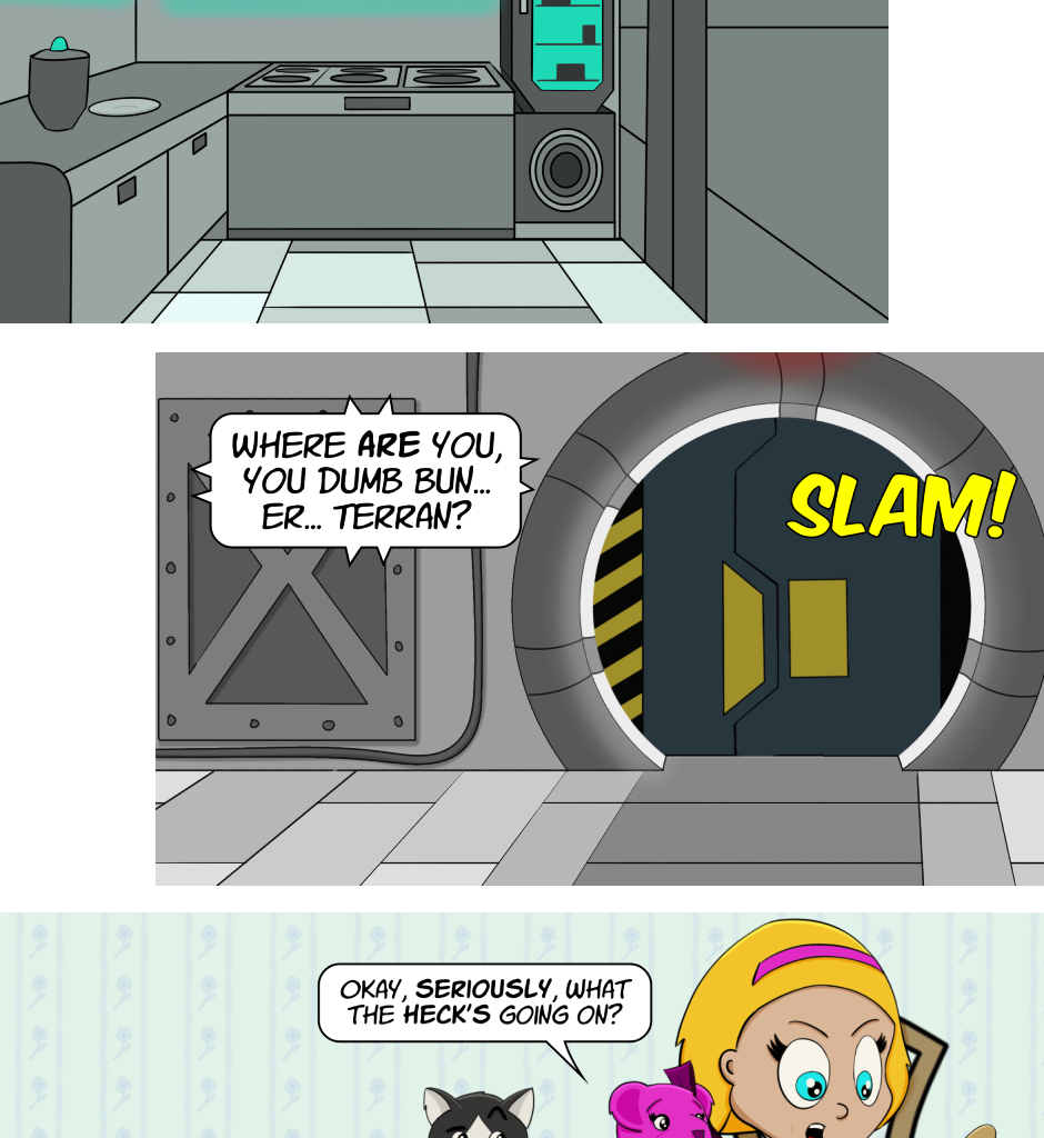 Fuzzy Knights - Episode 29, Page 1: Episode 28: Whatever Happened to Mr. Funnybunny?