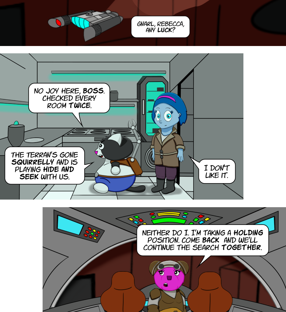 Fuzzy Knights - Episode 29, Page 1: Episode 28: Whatever Happened to Mr. Funnybunny?