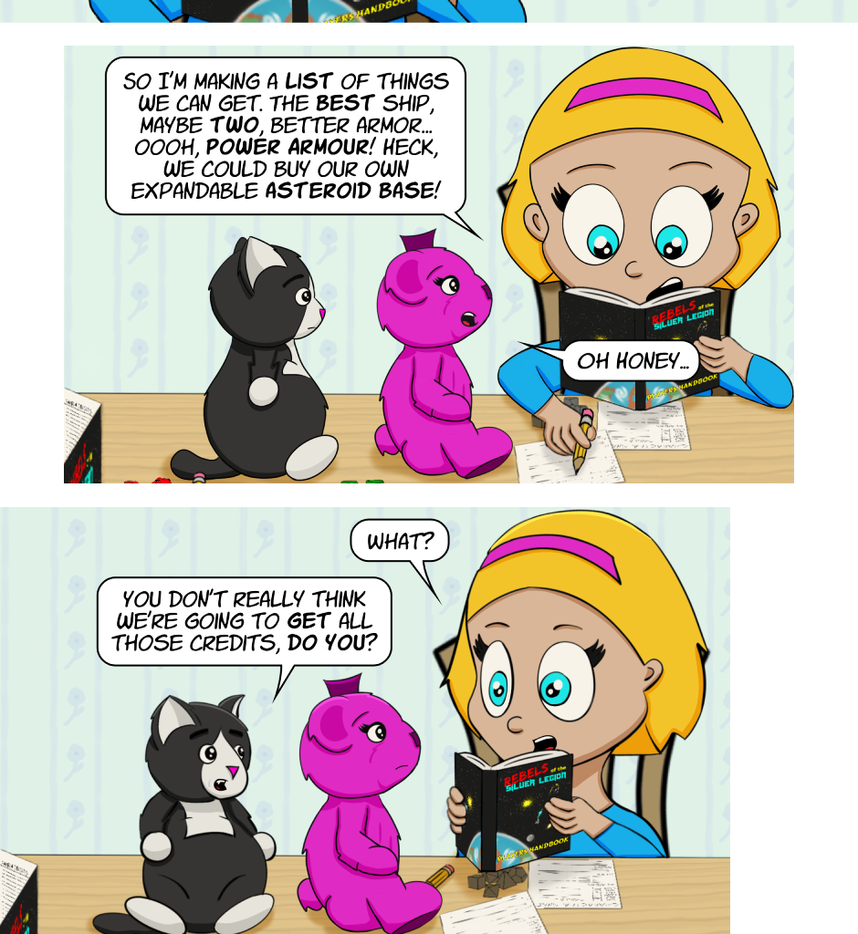 Fuzzy Knights - Episode 30, Page 1: Episode 29: Take Five