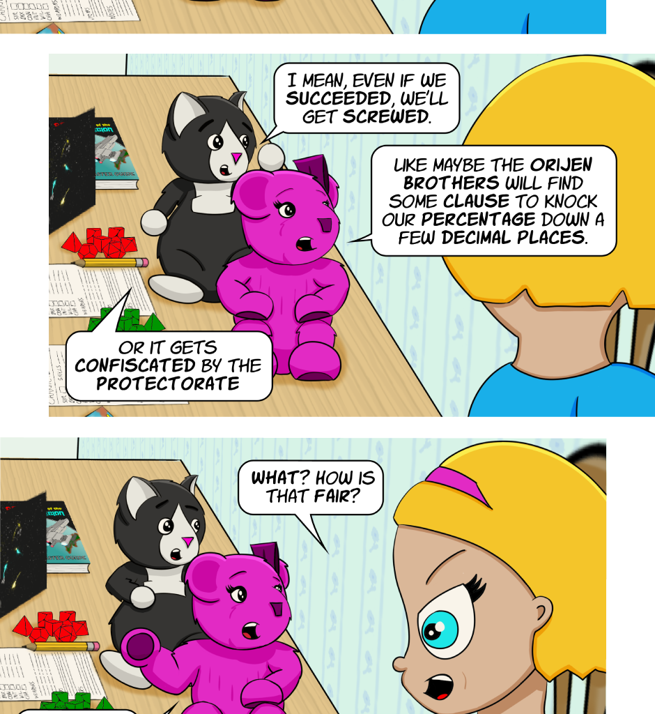 Fuzzy Knights - Episode 30, Page 1: Episode 29: Take Five