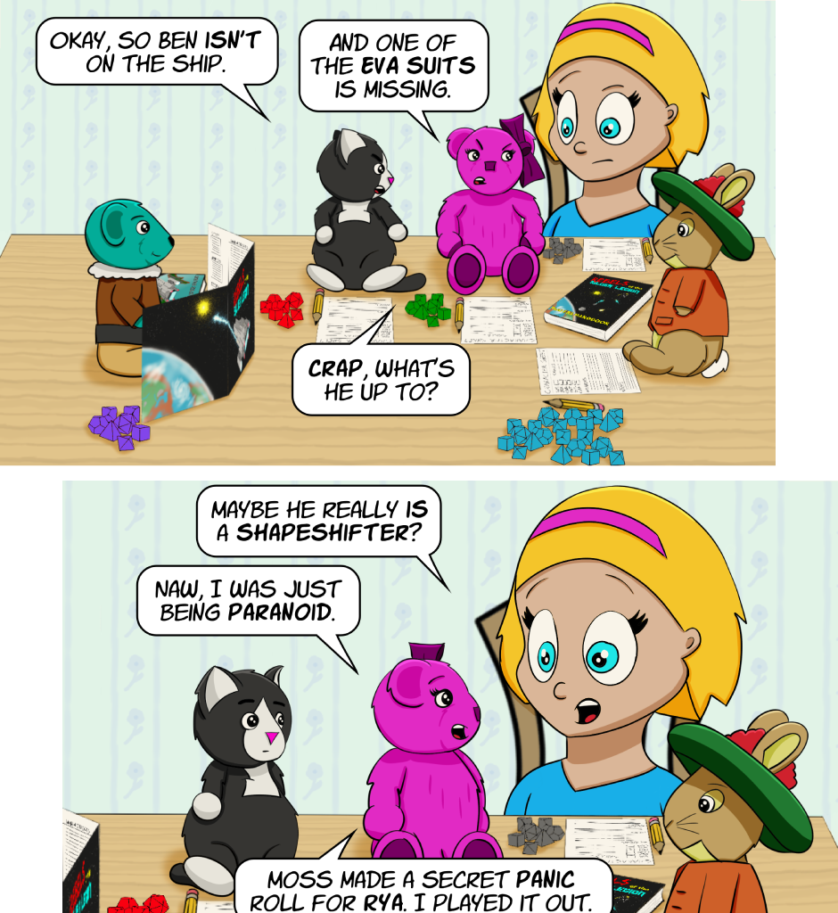 Fuzzy Knights - Episode 31, Page 1: Episode 30: Boarding Action