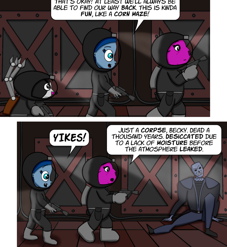 Fuzzy Knights - Episode 31, Page 1: Episode 30: Boarding Action