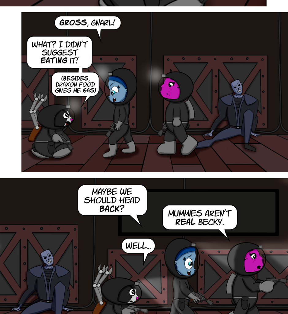Fuzzy Knights - Episode 31, Page 1: Episode 30: Boarding Action