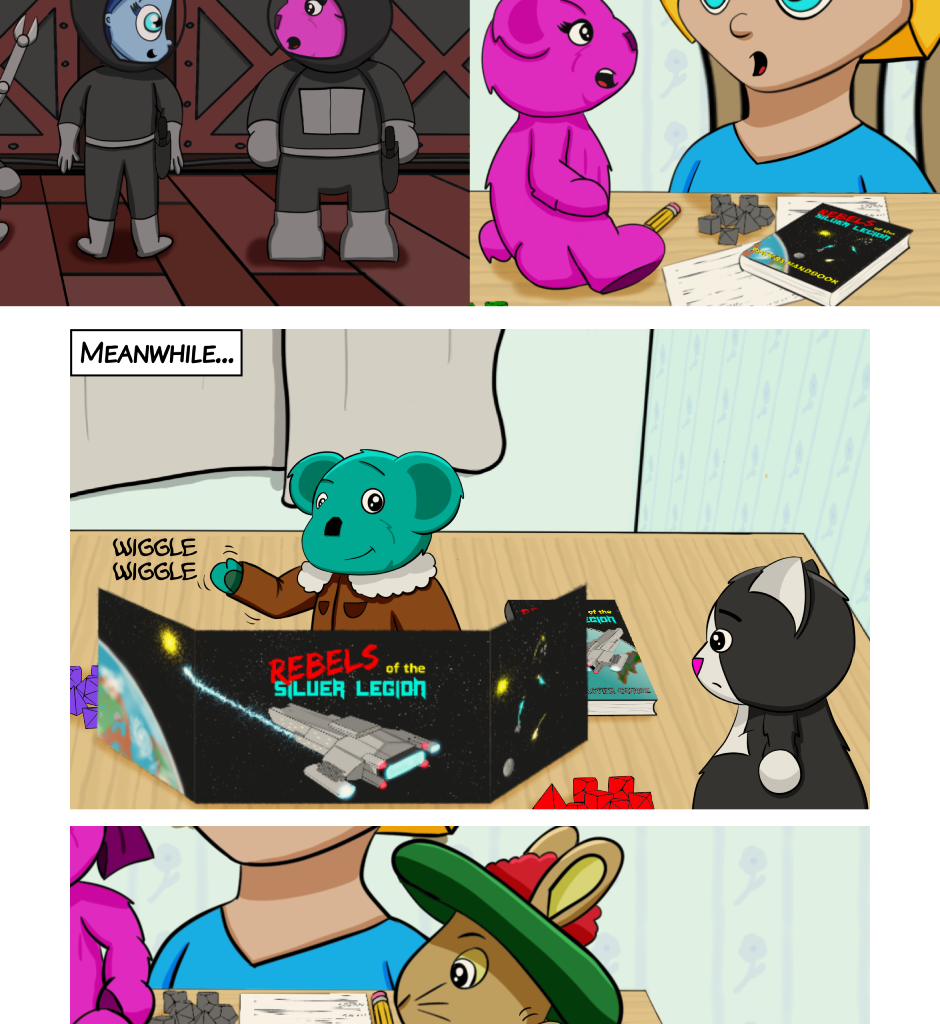 Fuzzy Knights - Episode 32, Page 1: Episode 31: In and Out of Character