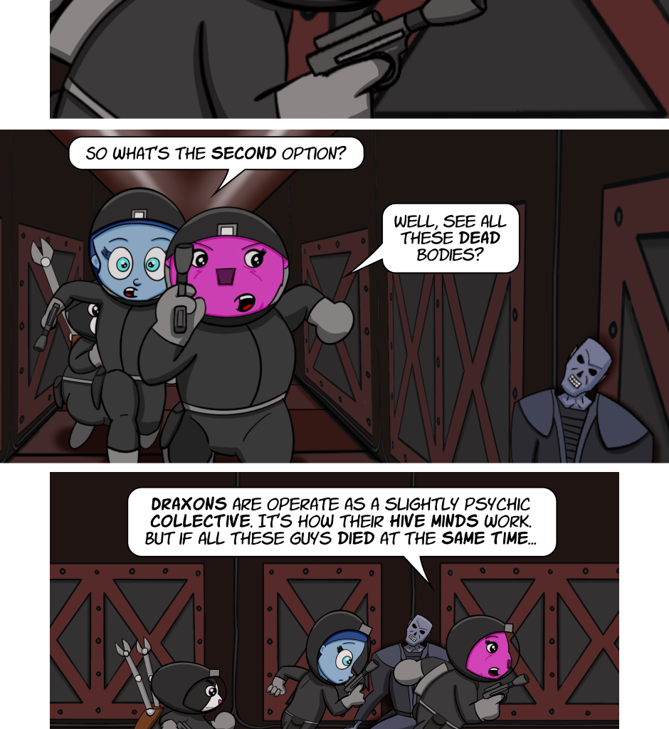 Fuzzy Knights - Episode 33, Page 1: Episode 32: Theories and Drama