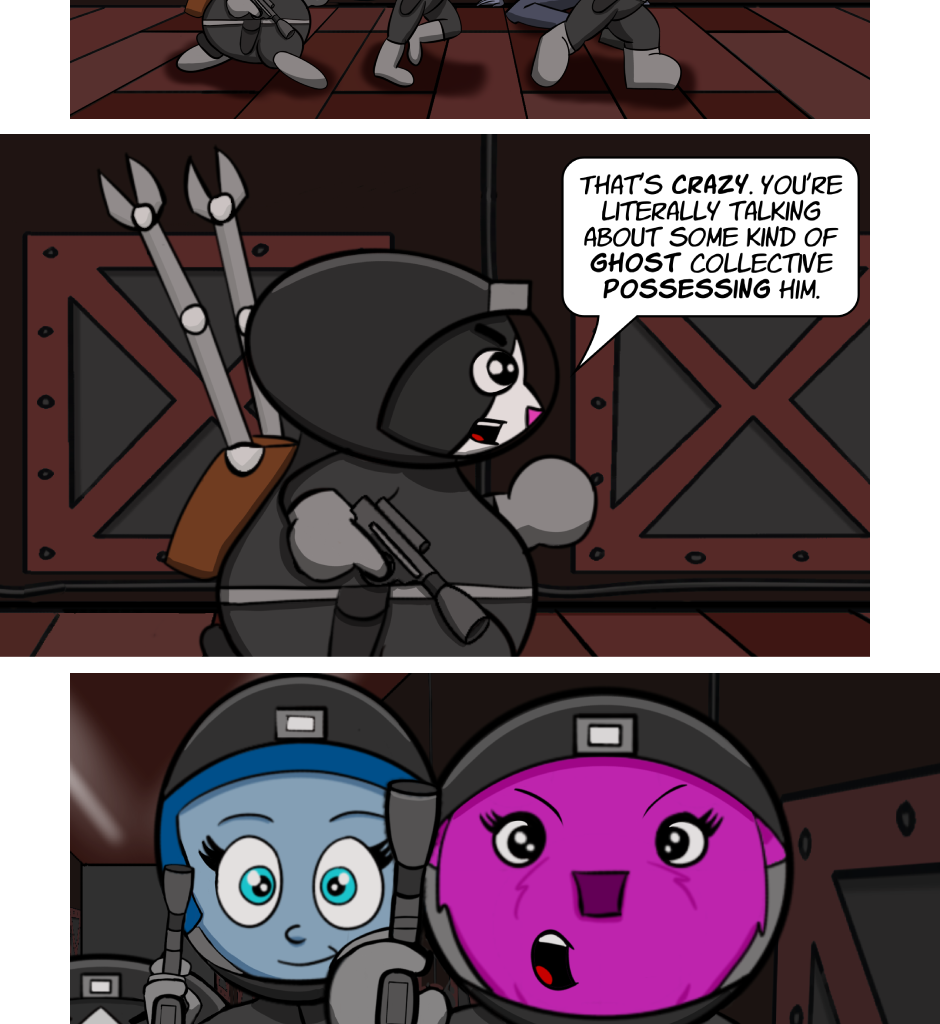 Fuzzy Knights - Episode 33, Page 1: Episode 32: Theories and Drama